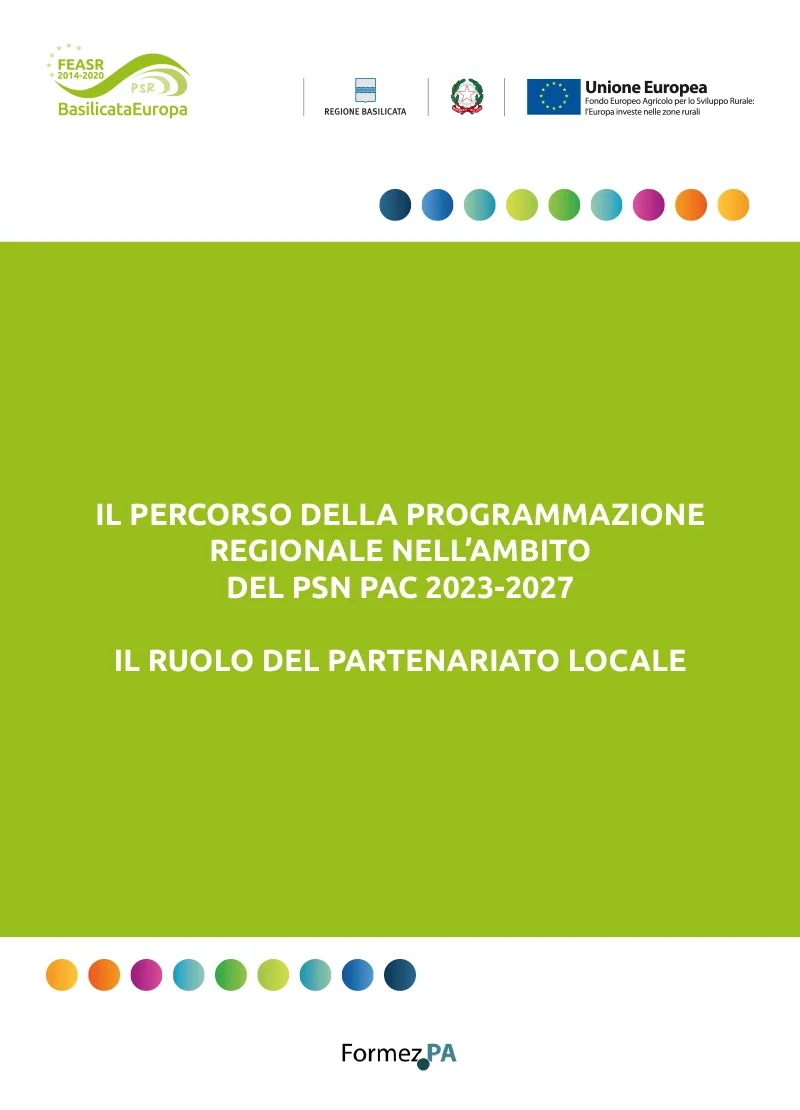 Il percorso della programmazione regionale nell’ambito del PSN PAC 2023-2027