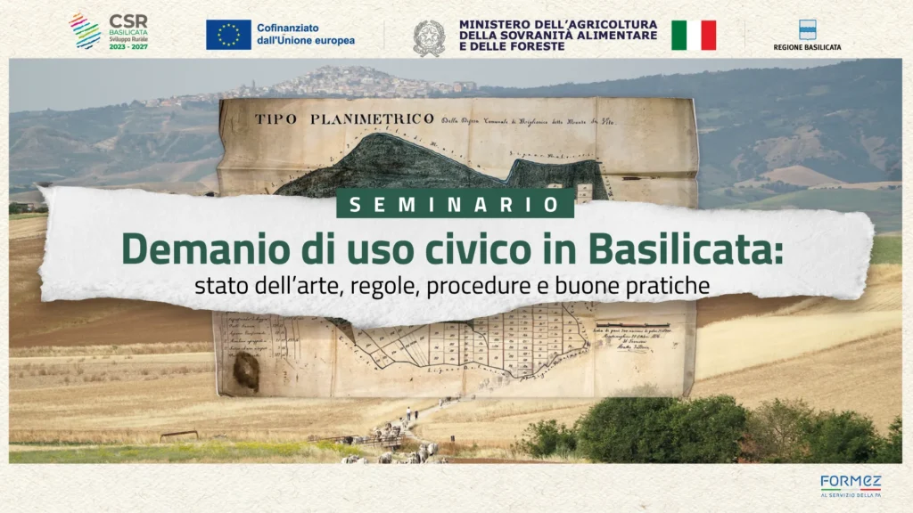 Demanio di uso civico in Basilicata: stato dell’arte, regole, procedure e buone pratiche