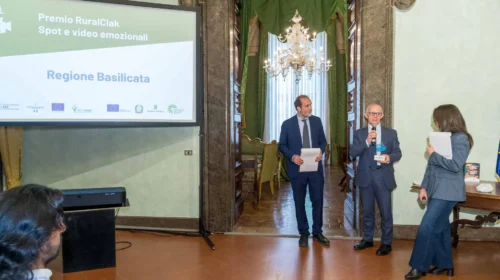 Premiazione Regione Basilicata, Vittorio Restaino - RuralCiack - IV edizione