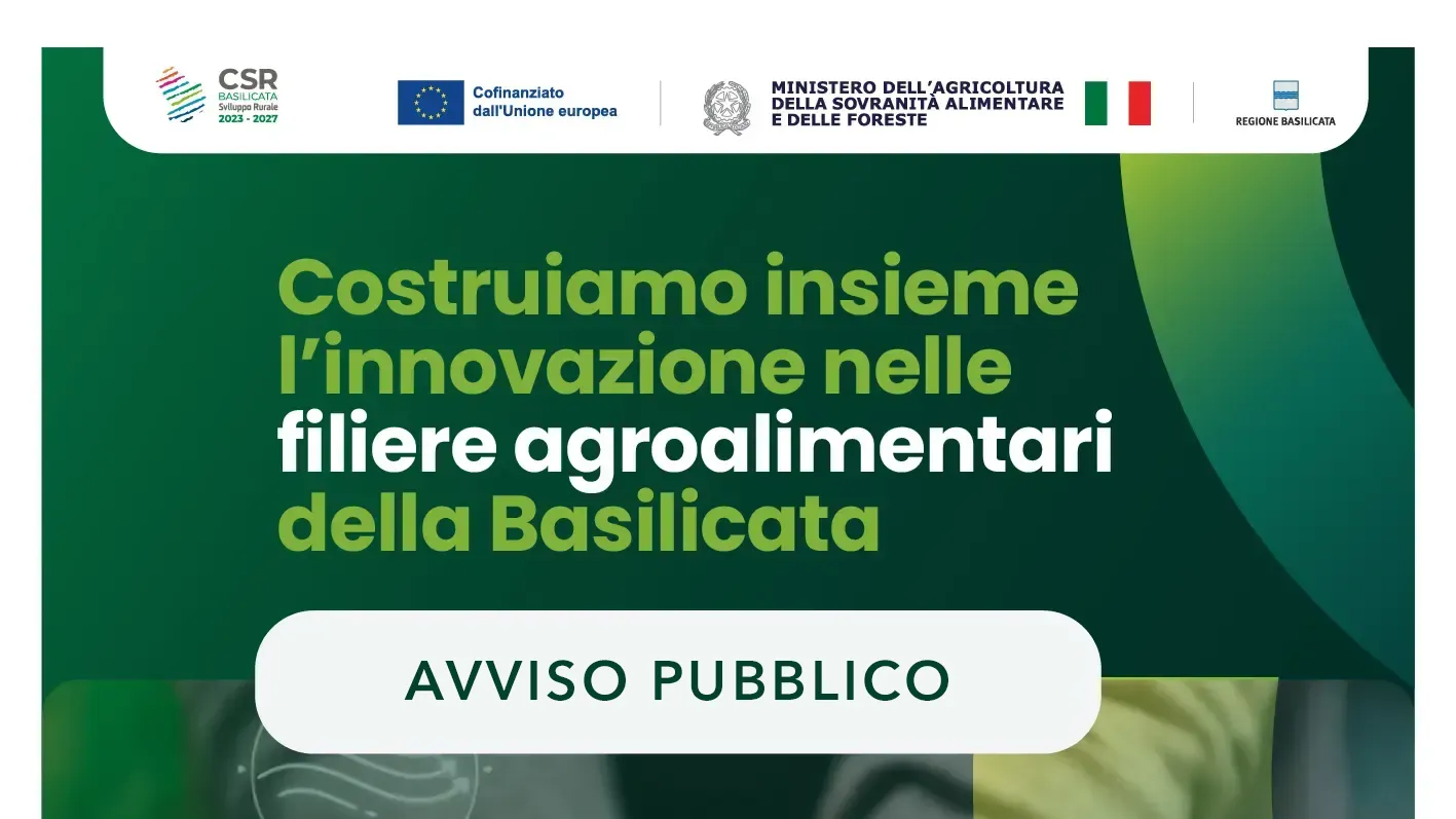 Avviso pubblico - Filiere Innovative