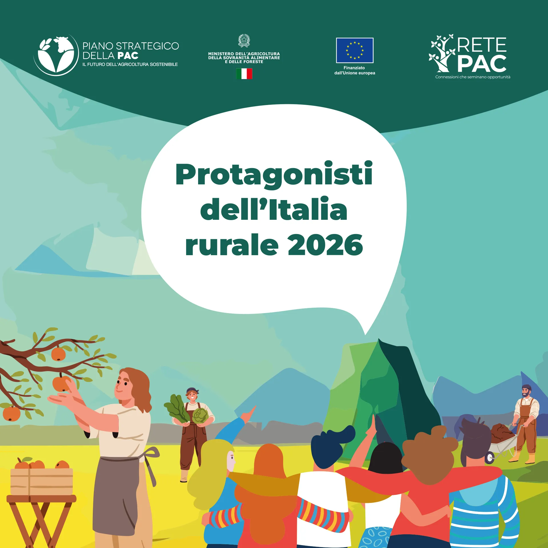 Protagonisti dell'Italia Rurale 2026